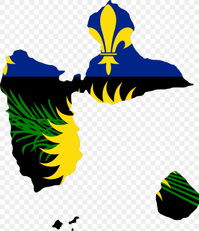 Flag Of Guadeloupe Map Clip Art, PNG, 884x1024px, Flag Of Guadeloupe, Artwork, Beak, Bird, Diplomatic Flag Download Free