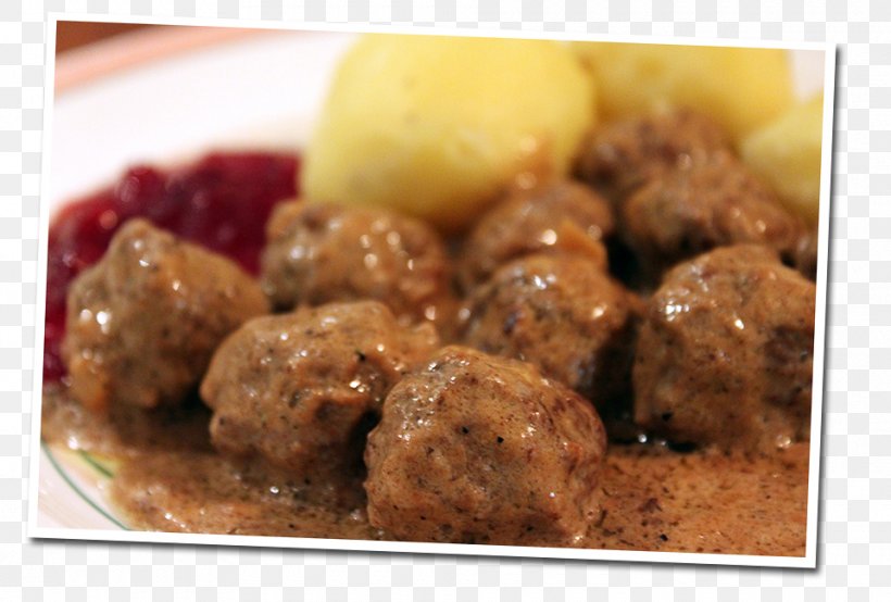 Meatball Kofta Frikadeller Gravy Recipe, PNG, 960x649px, Meatball, Animal Source Foods, Cuisine, Dish, Food Download Free
