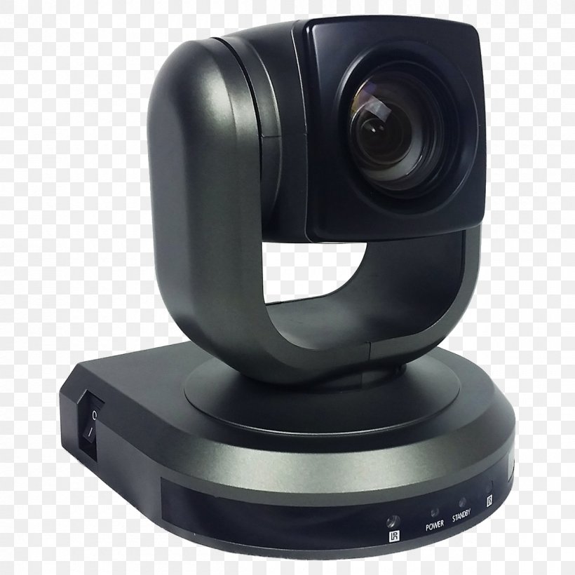 Webcam HuddleCamHD 3X Pan–tilt–zoom Camera Logitech ConferenceCam BCC950, PNG, 1200x1200px, Webcam, Camera, Camera Accessory, Camera Lens, Cameras Optics Download Free