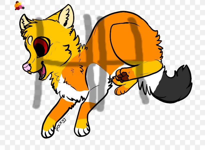 Cat Red Fox Dog Clip Art Illustration, PNG, 800x600px, Cat, Carnivoran, Cartoon, Cat Like Mammal, Character Download Free