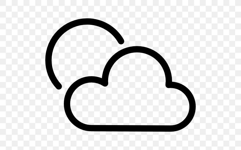 Cloud Computing Meteorology Atmosphere Weather, PNG, 512x512px, Cloud, Area, Atmosphere, Black And White, Body Jewelry Download Free