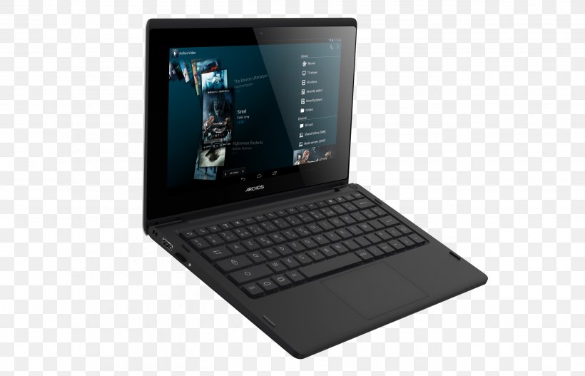 Laptop Archos Android Netbook Computer, PNG, 2729x1757px, Laptop, Android, Android Jelly Bean, Archos, Chromebook Download Free