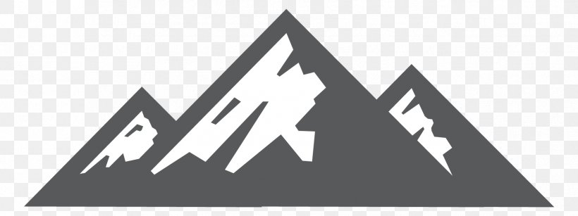 Logo Line Brand Angle, PNG, 1781x668px, Mountain, Area, Black, Black And White, Brand Download Free
