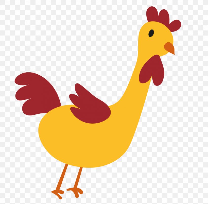 Image Cartoon Chicken Yellow Rooster, PNG, 1290x1266px, Cartoon, Beak, Bird, Chicken, Comics Download Free