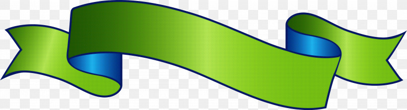 Ribbon S Ribbon, PNG, 4046x1105px, Ribbon, Green, Line, S Ribbon Download Free