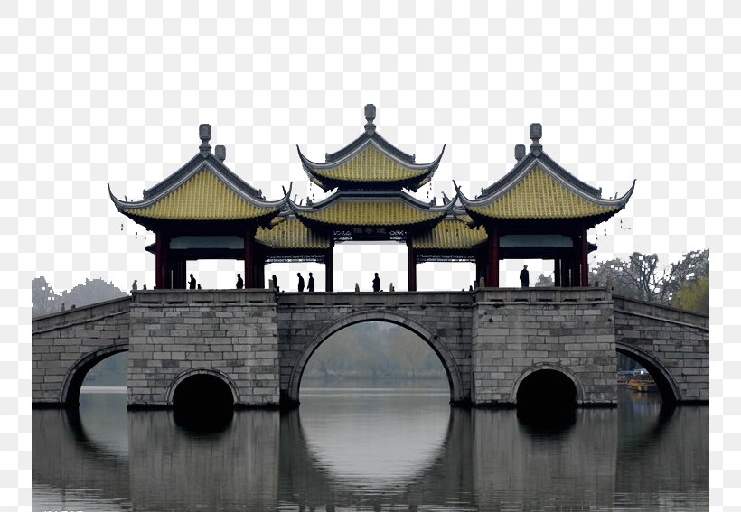 Slender West Lake Wuting Bridge Huizhou, PNG, 750x567px, Slender West Lake, Architecture, Bridge, Building, China Download Free