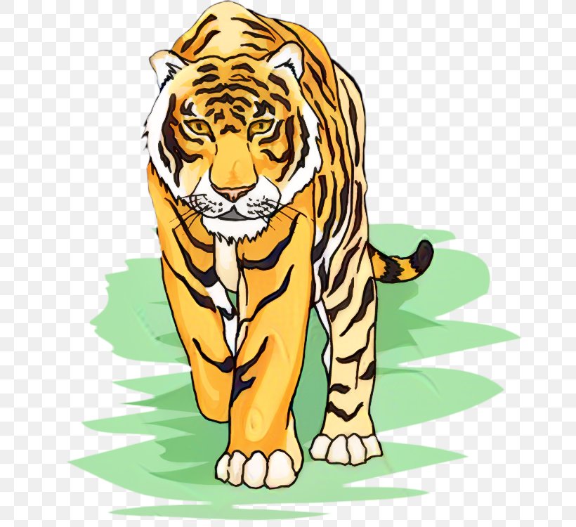 Tiger Lion Clip Art Whiskers Illustration, PNG, 669x750px, Tiger, Animal, Animal Figure, Bengal Tiger, Big Cats Download Free
