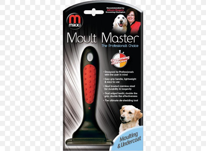 Dog Interpet Mikki Moult Master Large 6.5cm Personal Grooming Moulting, PNG, 600x600px, Dog, Brush, Coat, Dog Grooming, Hair Download Free