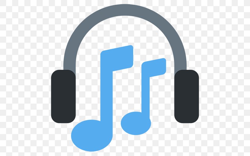 Emoji Headphones Fotolia IPhone Disc Jockey, PNG, 512x512px, Emoji, Blue, Brand, Communication, Concept Download Free