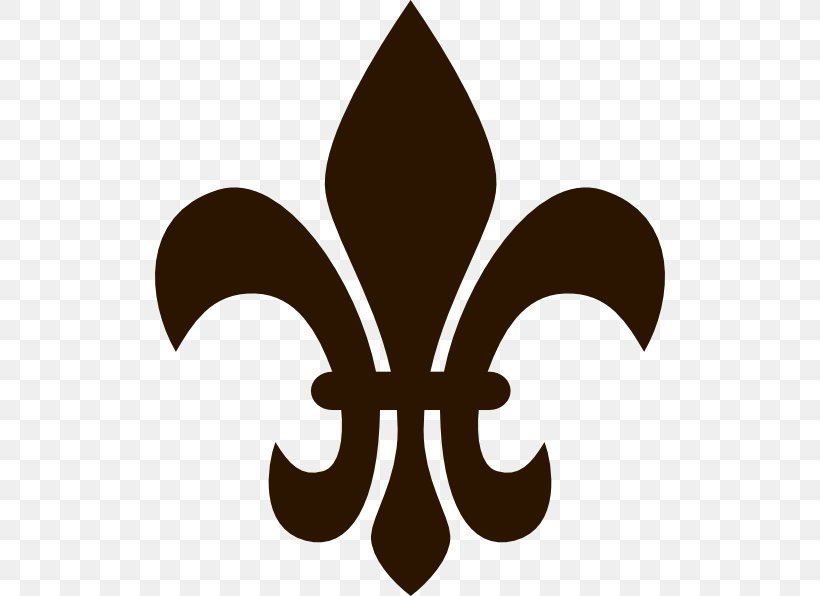 Fleur De Lis World Scout Emblem Clip, Fleur De Lis Mirror Clips