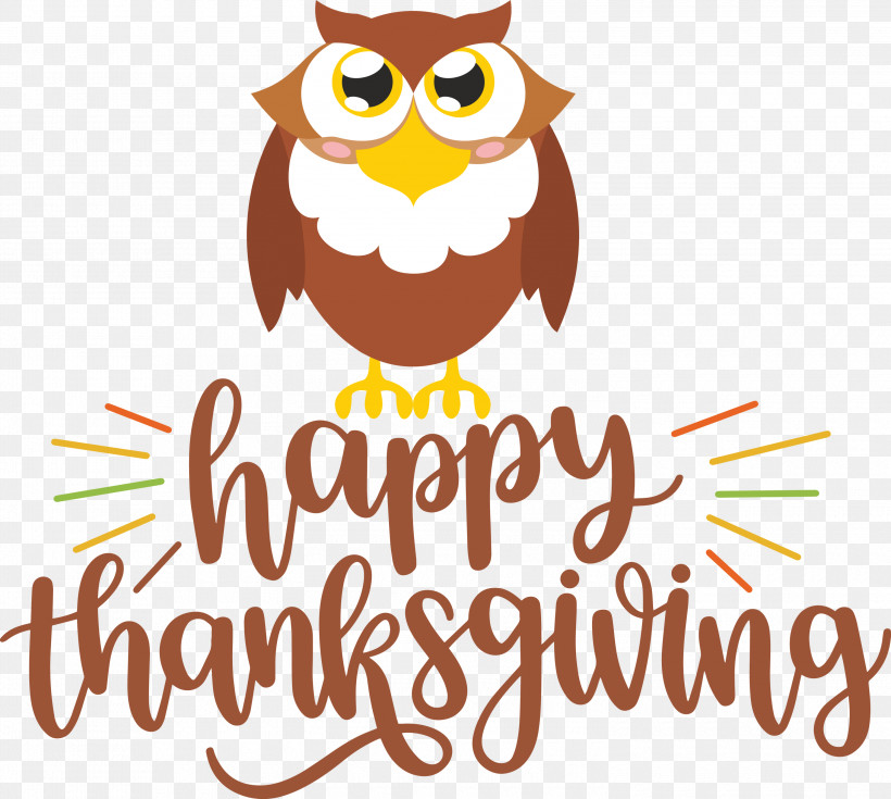 Happy Thanksgiving Thanksgiving Day Thanksgiving, PNG, 3000x2690px, Happy Thanksgiving, Beak, Bird Of Prey, Birds, Cartoon Download Free