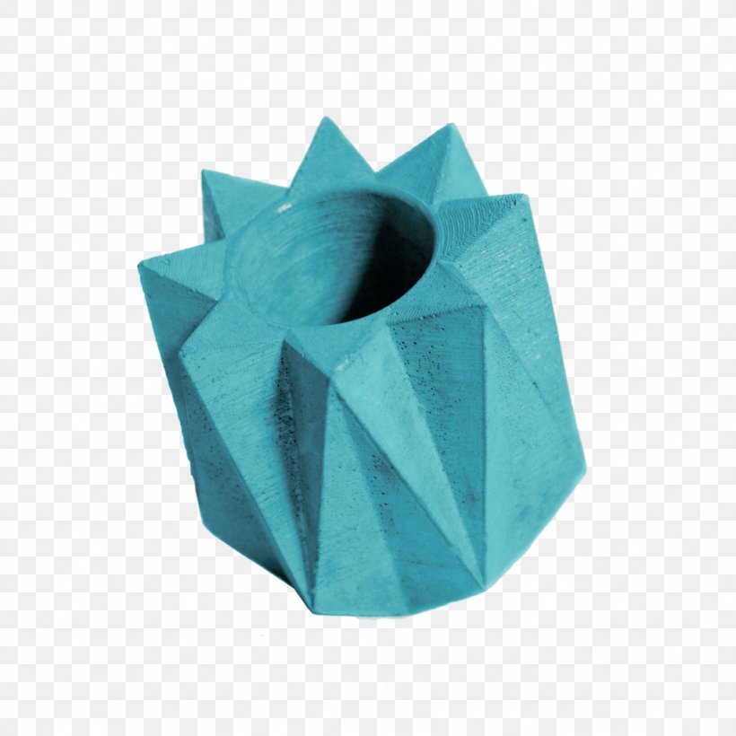 Origami Paper Flowerpot Proceso Artesanal Concrete Plastic, PNG, 1024x1024px, Origami Paper, Aqua, Color, Concrete, Flowerpot Download Free