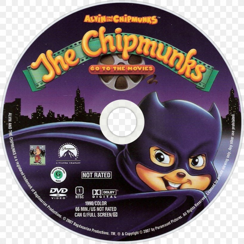 Alvin And The Chipmunks In Film Compact Disc DVD, PNG, 1000x1000px, Chipmunk, Alvin And The Chipmunks, Alvin And The Chipmunks Chipwrecked, Alvin And The Chipmunks In Film, Compact Disc Download Free