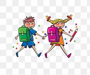 Children's Cartoon Creative - First Day Of School Xc9cole Maternelle School Holiday Kindergarten PNG