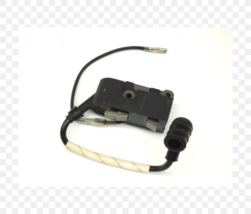 Ignition Coil Chainsaw Ignition System Electromagnetic Coil Бензопила, PNG, 700x700px, Ignition Coil, Cable, Chain, Chainsaw, Electromagnetic Coil Download Free