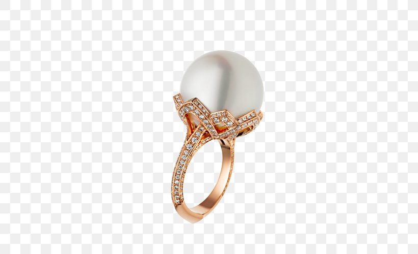 Ring Jewellery Pearl Gold Diamond, PNG, 500x500px, Ring, Art Jewelry, Body Jewellery, Body Jewelry, Brilliant Download Free