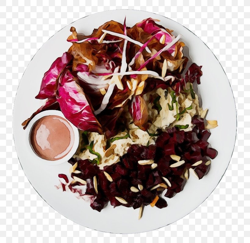 Salad, PNG, 800x800px, Watercolor, Beetroot, Coleslaw, Cuisine, Dish Download Free