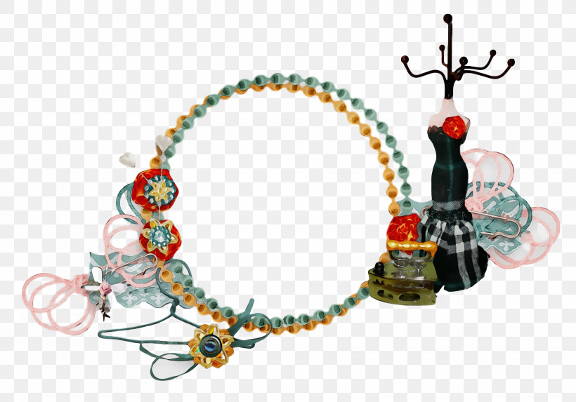 Bracelet Earring Bead Necklace Jewellery, PNG, 1920x1342px, Watercolor, Bead, Bijou, Bracelet, Bracelet Bead Download Free