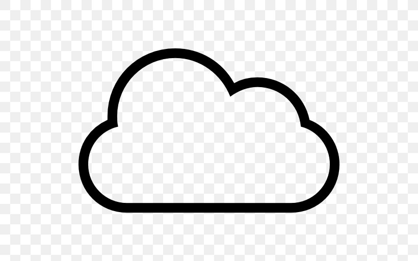 Cloud Computing, PNG, 512x512px, Cloud Computing, Area, Black And White, Cloud Data Management Interface, Cloud Storage Download Free