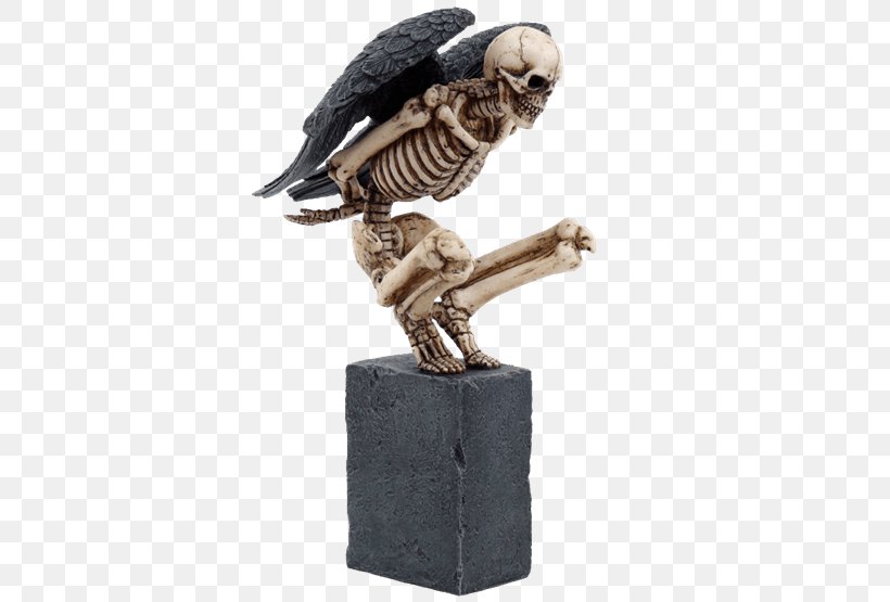 Human Skeleton Death Statue Human Skull Symbolism, PNG, 555x555px, Skeleton, Angel, Art, Azrael, Bronze Download Free
