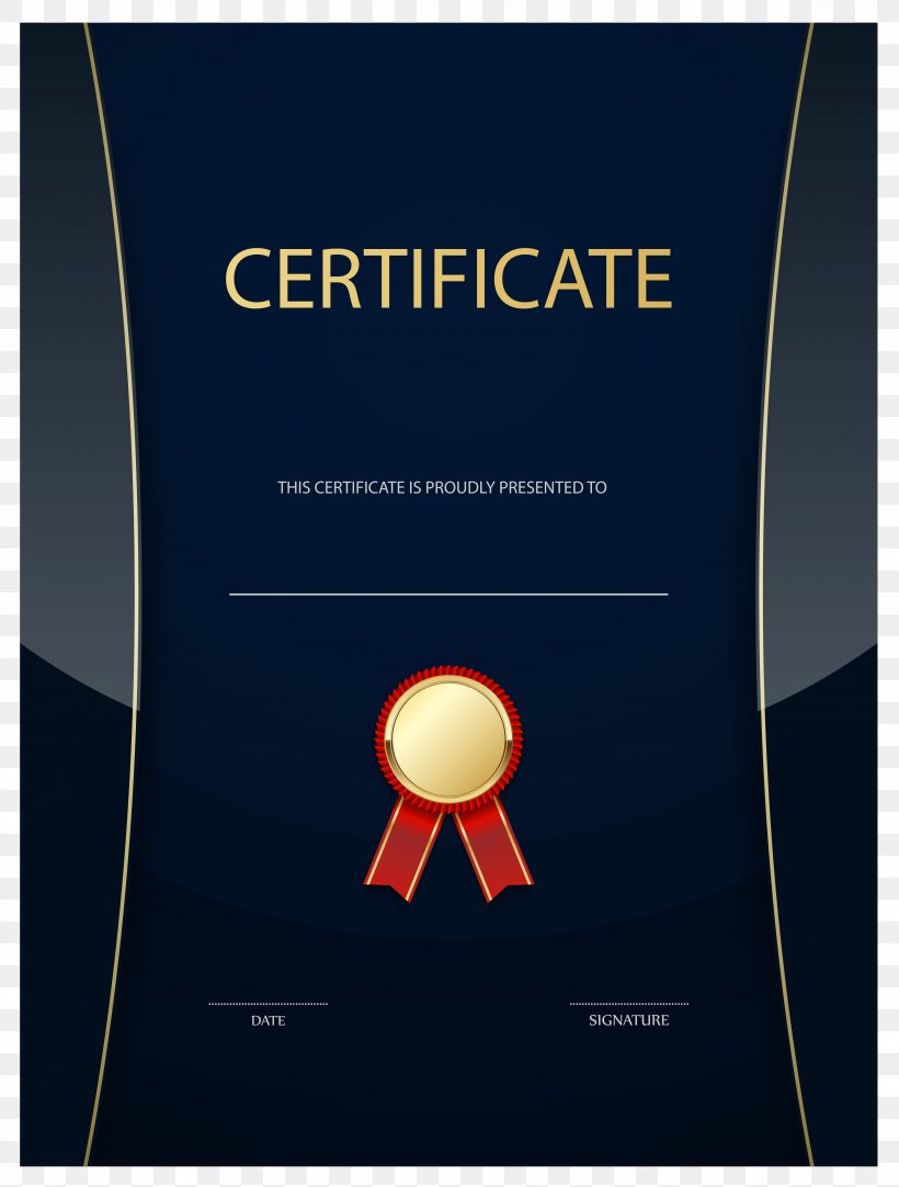 Template Academic Certificate Clip Art, PNG, 4914x6487px, Template, Academic Certificate, Advertising, Brand, Cdr Download Free
