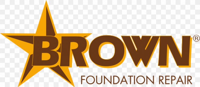 Brown Foundation Repair Logo Concrete Leveling Brand, PNG, 1324x582px, Logo, Book, Brand, Concrete Leveling, Dallas Download Free