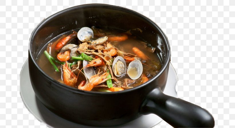 Clam Asian Cuisine Shrimp, PNG, 681x449px, Clam, Asian Cuisine, Asian Food, Cookware And Bakeware, Cuisine Download Free