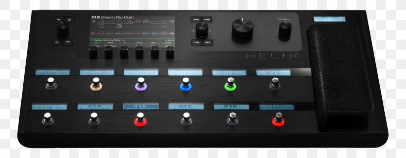 Effects Processors & Pedals Line 6 Helix Electric Guitar, PNG, 1500x584px, Effects Processors Pedals, Acoustic Guitar, Audio, Audio Equipment, Audio Receiver Download Free