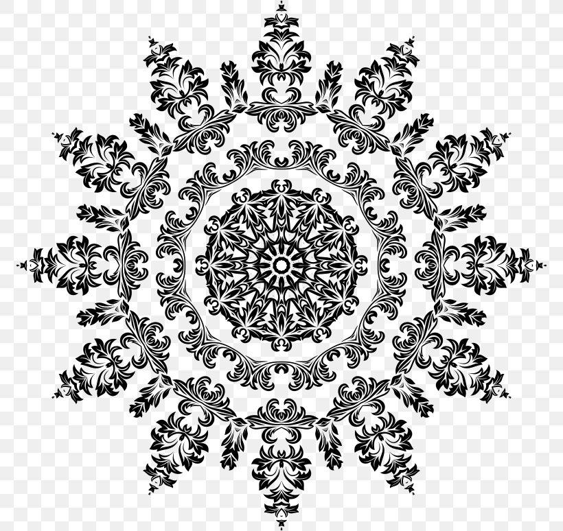 Floral Design Flower Ornament, PNG, 774x774px, Floral Design, Art, Art Deco, Black And White, Decorative Arts Download Free