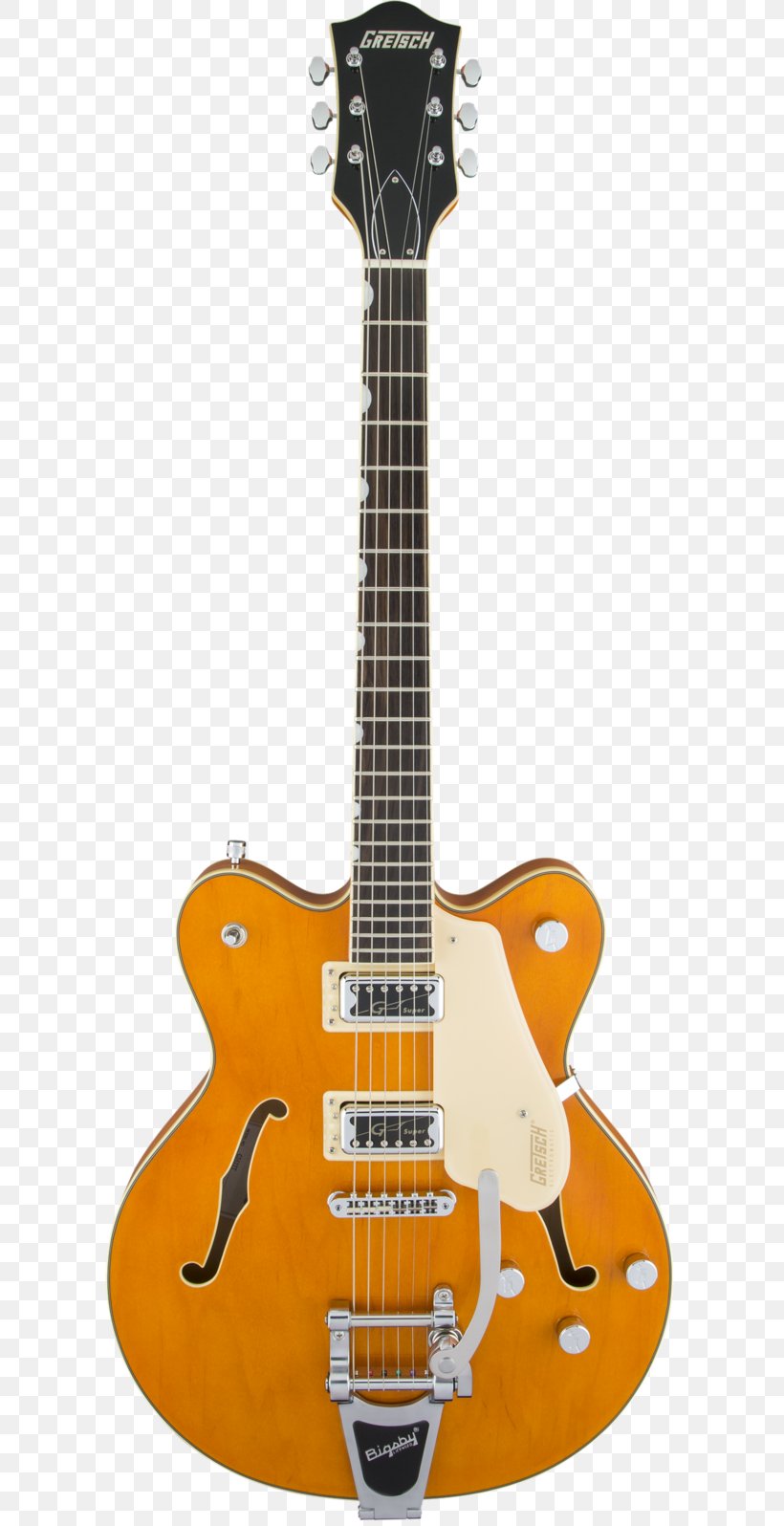 Gretsch Semi-acoustic Guitar Bigsby Vibrato Tailpiece Archtop Guitar, PNG, 600x1596px, Gretsch, Acoustic Electric Guitar, Acoustic Guitar, Archtop Guitar, Bass Guitar Download Free