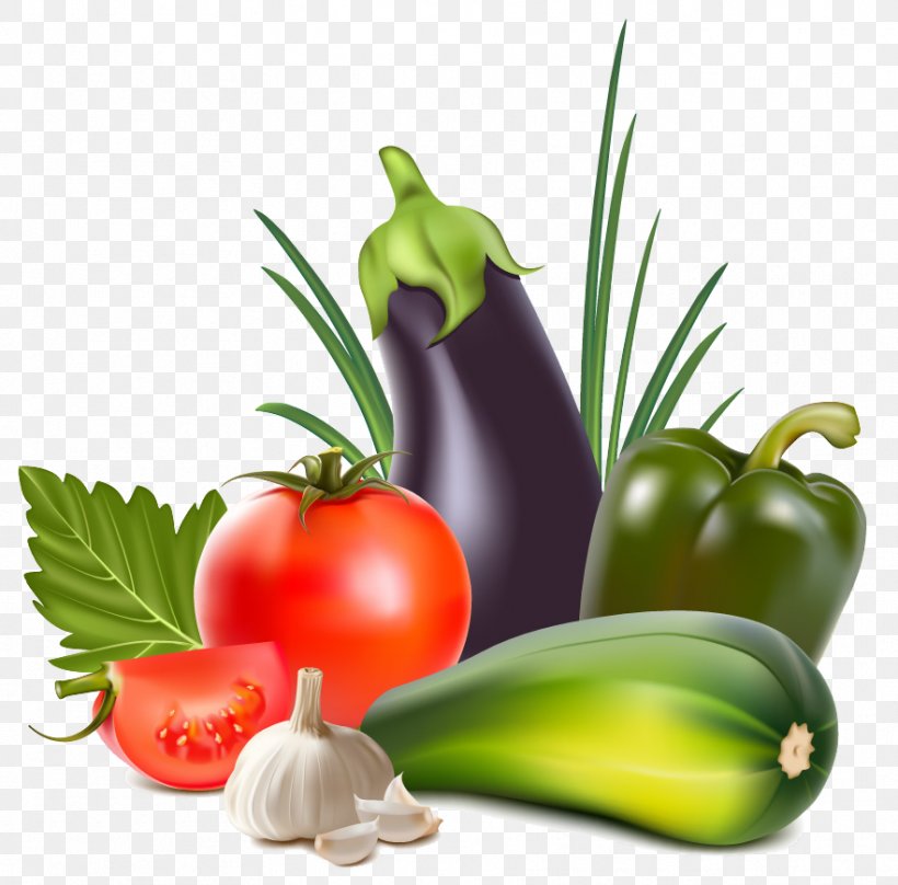 Organic Food Vegetable Fruit Clip Art, PNG, 882x870px, Organic Food, Bell Peppers And Chili Peppers, Diet Food, Eggplant, Food Download Free