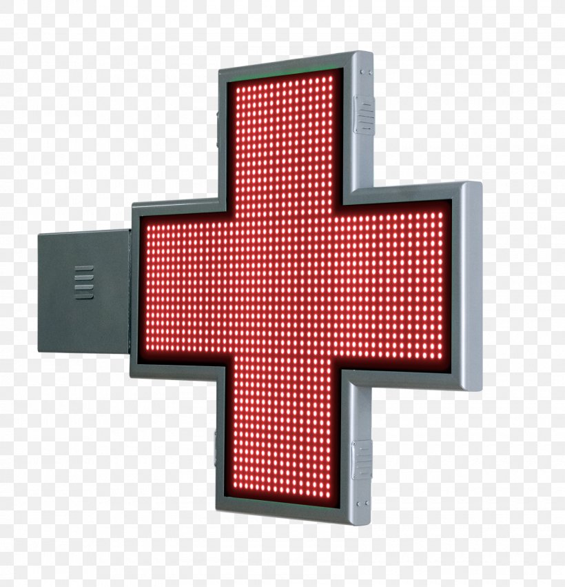 Light-emitting Diode LED Display PLAZALED S.L. Pharmacy, PNG, 1600x1662px, Lightemitting Diode, Cross, Innovation, Led Display, Lighting Download Free