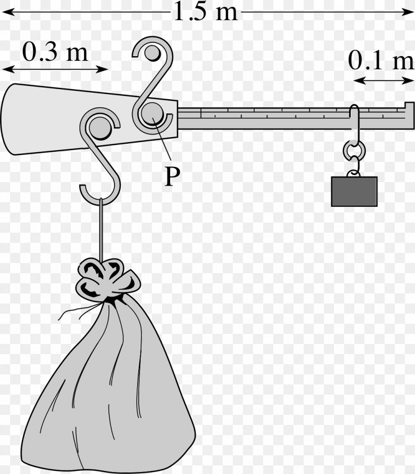 Mechanical Equilibrium Steelyard Balance Force Rotation Measuring Scales, PNG, 1071x1224px, Mechanical Equilibrium, Area, Bird, Black And White, Cartoon Download Free