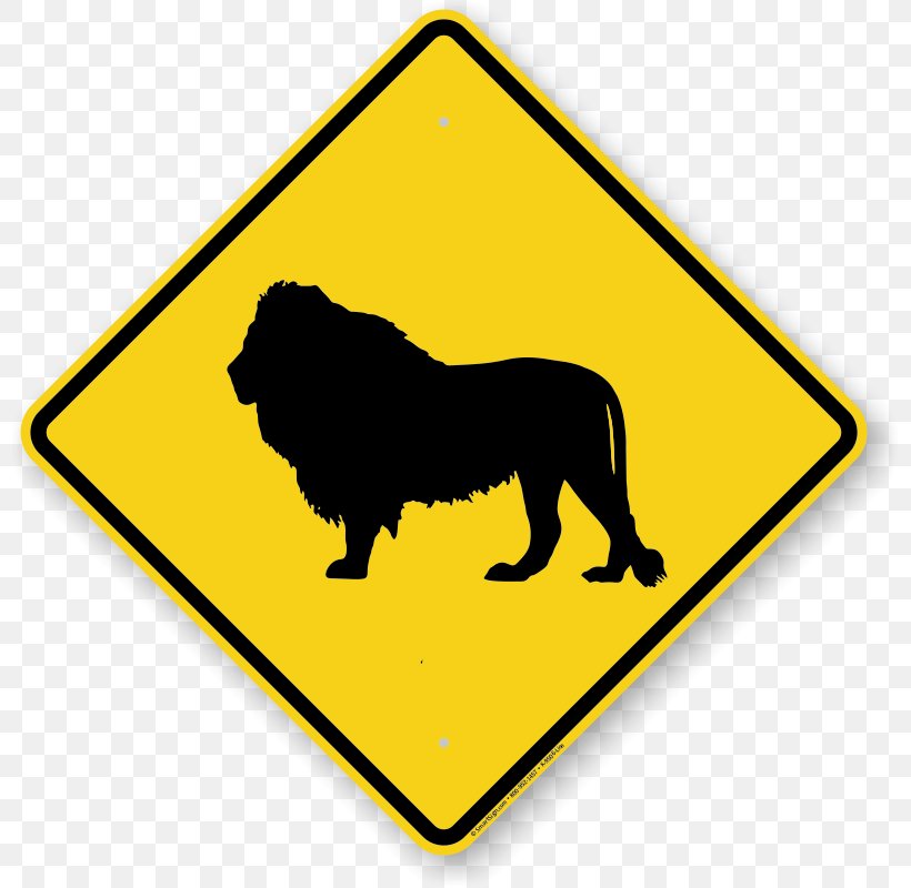 Traffic Sign Road Warning Sign, PNG, 800x800px, Traffic Sign, Area, Black, Car, Carnivoran Download Free