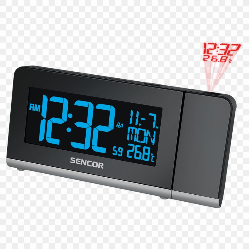 Alarm Clocks Thermometer Sencor Display Device, PNG, 2100x2100px, Alarm Clocks, Alarm Clock, Clock, Clockradio, Color Download Free