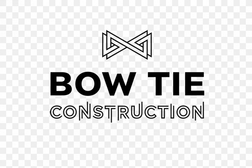 Architectural Engineering Construction Management Superintendent Bow Tie Construction Ltd Logo, PNG, 900x600px, Architectural Engineering, Area, Black, Black And White, Brand Download Free