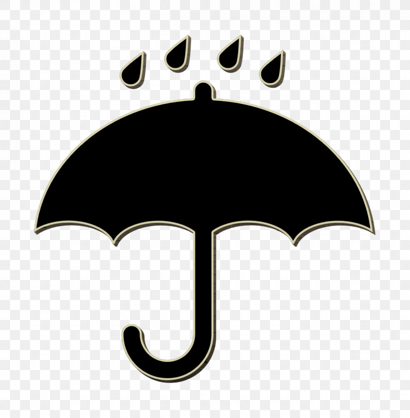 Icon Black Opened Umbrella Symbol With Rain Drops Falling On It Icon Logistics Delivery Icon, PNG, 1214x1238px, Icon, Logistics Delivery Icon, Logo, Silhouette, Symbol Download Free