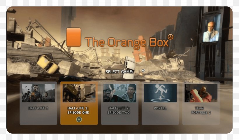 Half-Life 2: Episode One Portal Half-Life 2: Episode Two The Orange Box, PNG, 2028x1188px, Halflife 2, Brand, Firstperson Shooter, Game, Halflife Download Free