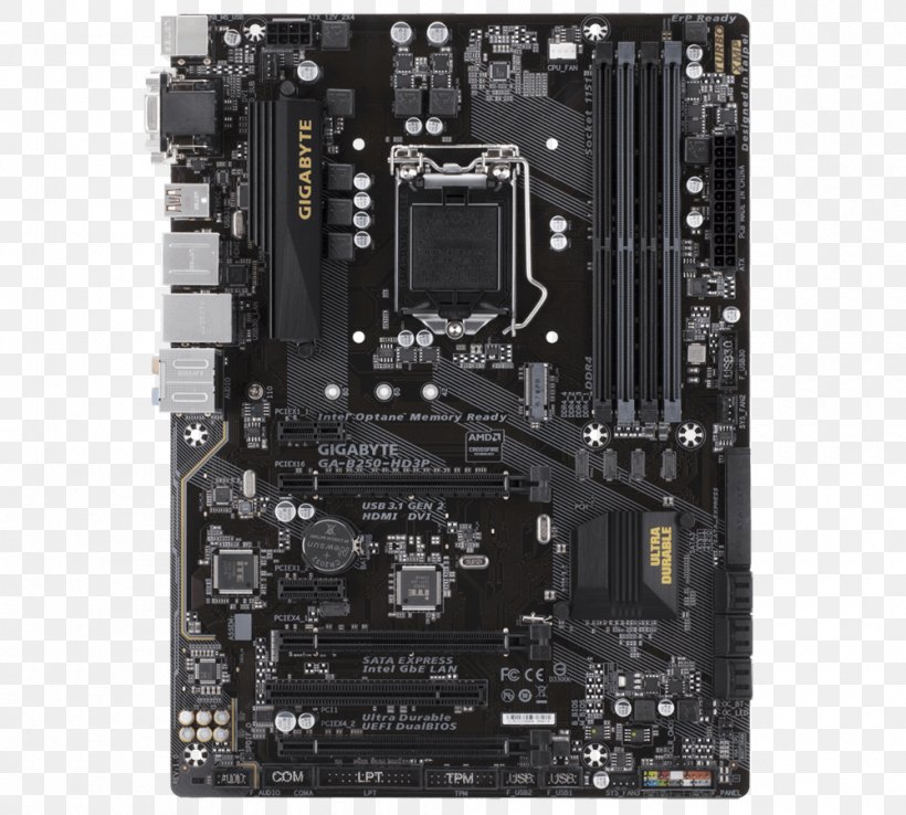 Intel LGA 1151 DDR4 SDRAM Motherboard PCI Express, PNG, 1000x900px, Intel, Amd Crossfirex, Atx, Chipset, Computer Component Download Free