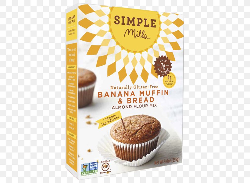 Muffin Banana Bread Cupcake Flour, PNG, 600x600px, Muffin, Almond, Almond Meal, Baking, Baking Mix Download Free