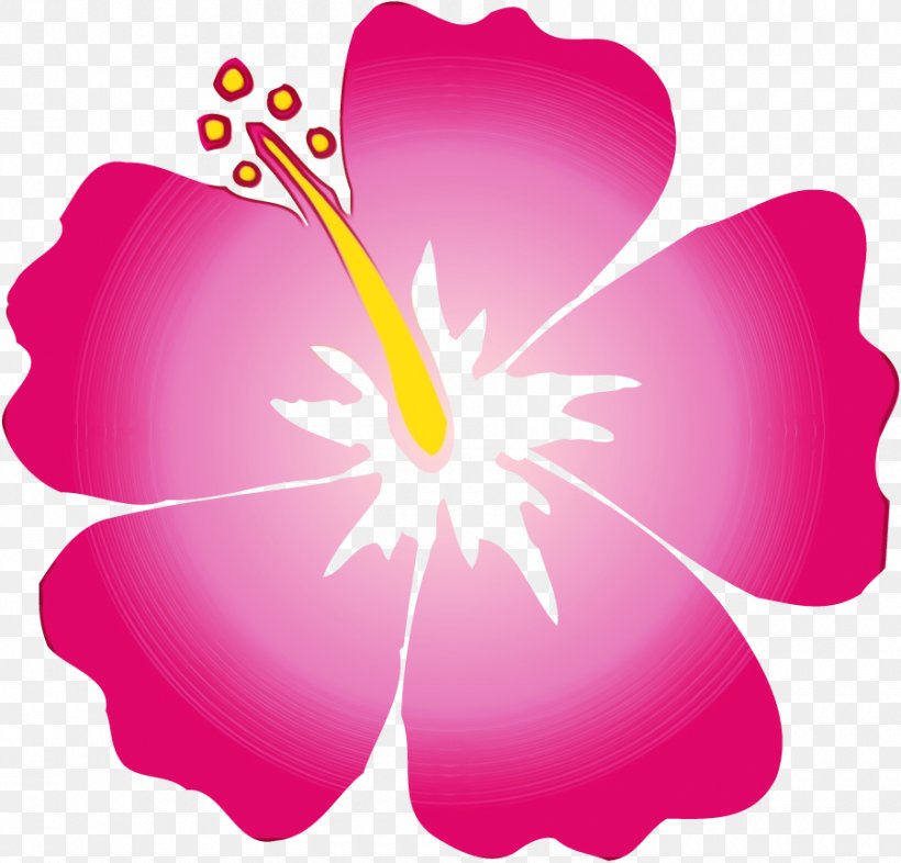 Pink Flower Cartoon, PNG, 900x863px, Rosemallows, Chinese Hibiscus, Flower, Hawaiian Hibiscus, Herbaceous Plant Download Free