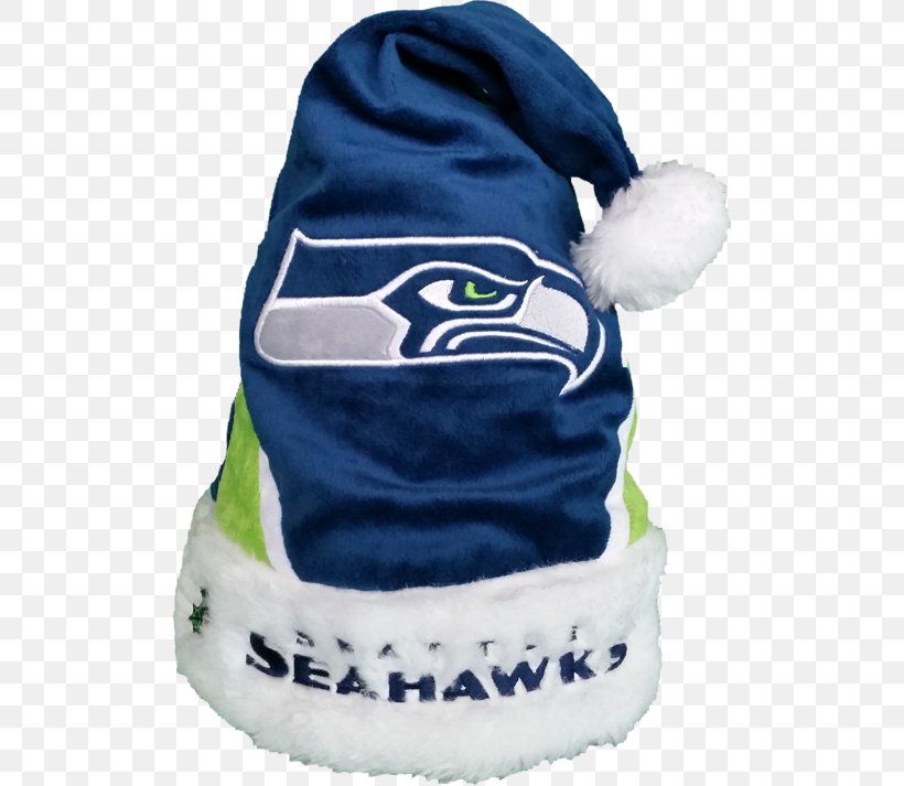 Seattle Seahawks NFL Santa Claus, PNG, 507x713px, Seattle Seahawks, Cap, Electric Blue, Footwear, Hat Download Free