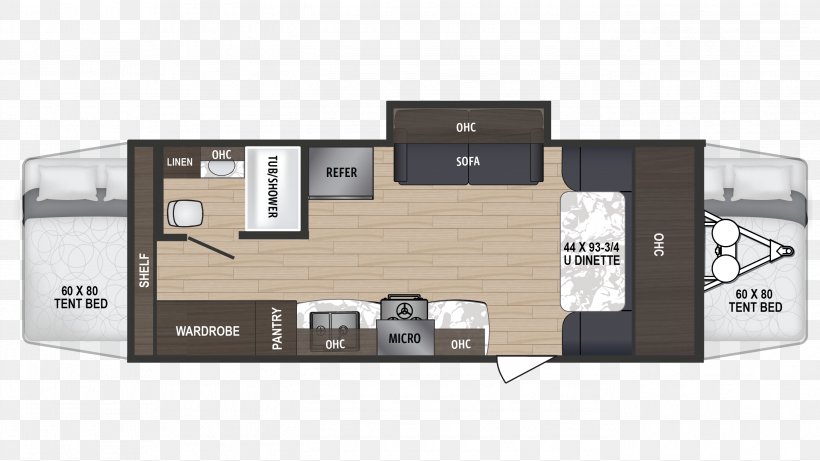 Floor Plan House Plan Caravan, PNG, 2742x1542px, Floor Plan, Architectural Plan, Campervans, Caravan, Dinette Download Free