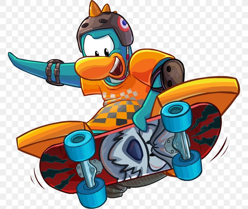 Go Skateboarding Day Club Penguin, PNG, 768x691px, Skateboarding, Art, Cartoon, Club Penguin, Club Penguin Entertainment Inc Download Free