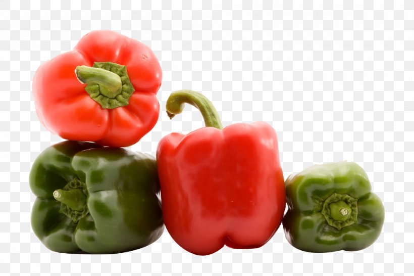 Red Bell Pepper Red Bell Pepper Yellow Pepper Green, PNG, 1000x667px, Bell Pepper, Allspice, Bell Peppers And Chili Peppers, Black Pepper, Capsicum Download Free
