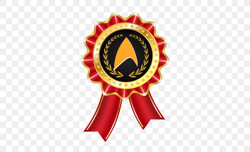 Badge Ribbon Award Medal, PNG, 500x500px, Badge, Award, Award Pin, Emblem, Gold Medal Download Free
