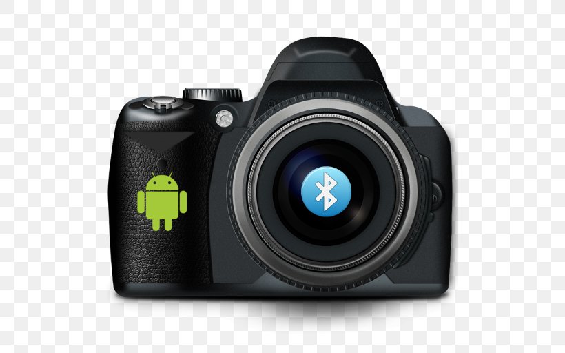 Digital SLR Camera Lens Link Free Mirrorless Interchangeable-lens Camera, PNG, 512x512px, Digital Slr, Android, Camera, Camera Accessory, Camera Lens Download Free