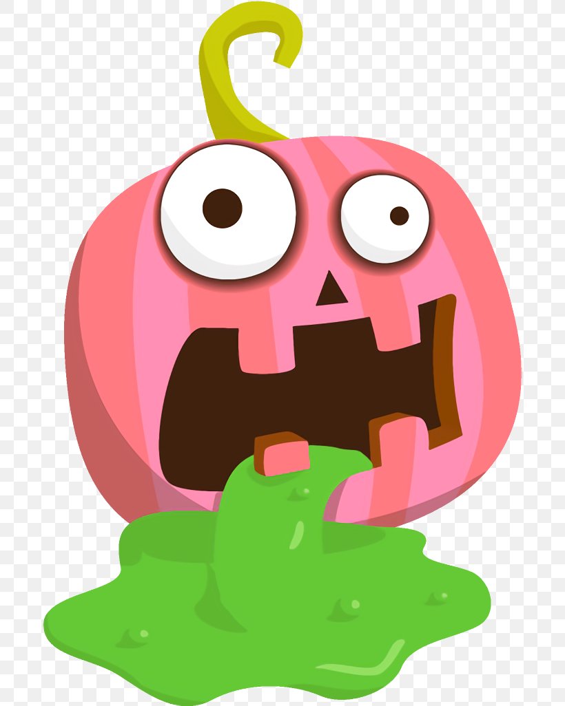 Jack-o-Lantern Halloween Carved Pumpkin, PNG, 696x1026px, Jack O Lantern, Cartoon, Carved Pumpkin, Fruit, Green Download Free