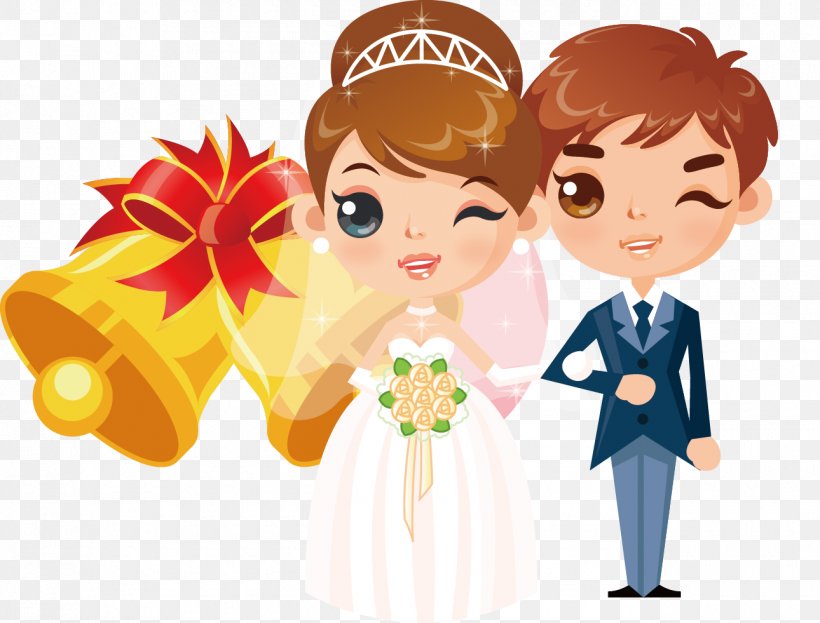 Wedding Invitation Cartoon Bride Clip Art, PNG, 1290x981px, Watercolor, Cartoon, Flower, Frame, Heart Download Free
