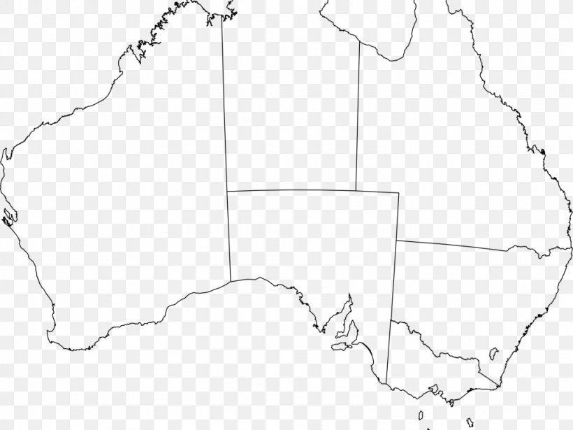 Australia Blank Map Geography Continent, PNG, 1024x768px, Australia, Area, Black And White, Blank Map, Coloring Book Download Free